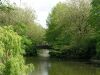 Teich mit Brücke im St. Stephens Green